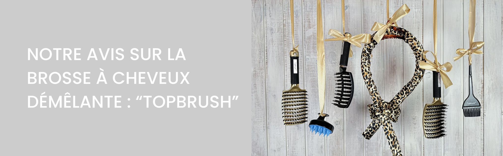 Avis brosse à cheveux démêlante : “Topbrush”