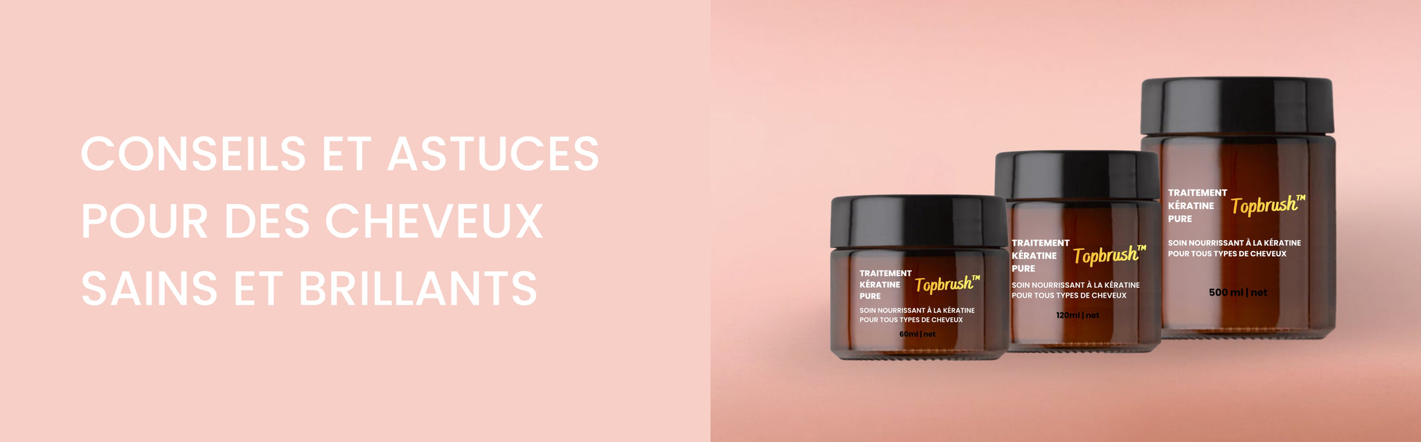 kératine pure topbrush