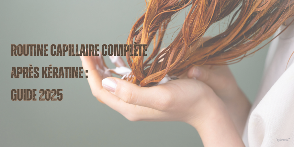 Routine capillaire complète après kératine : guide 2025