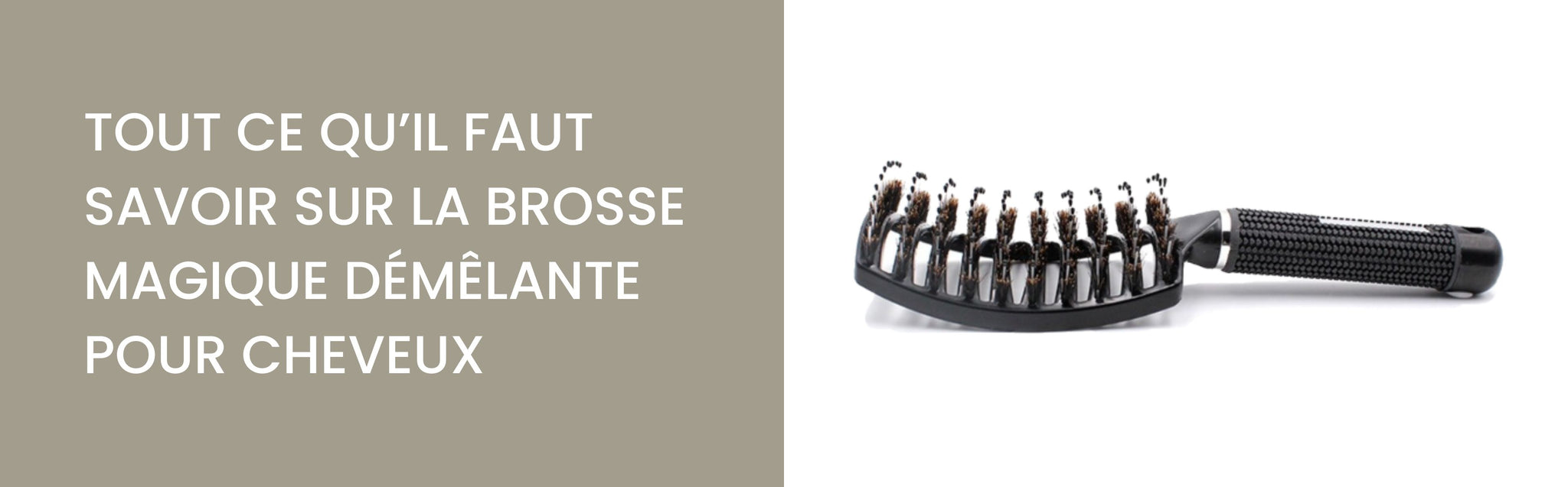 brosse magique démêlante pour cheveux