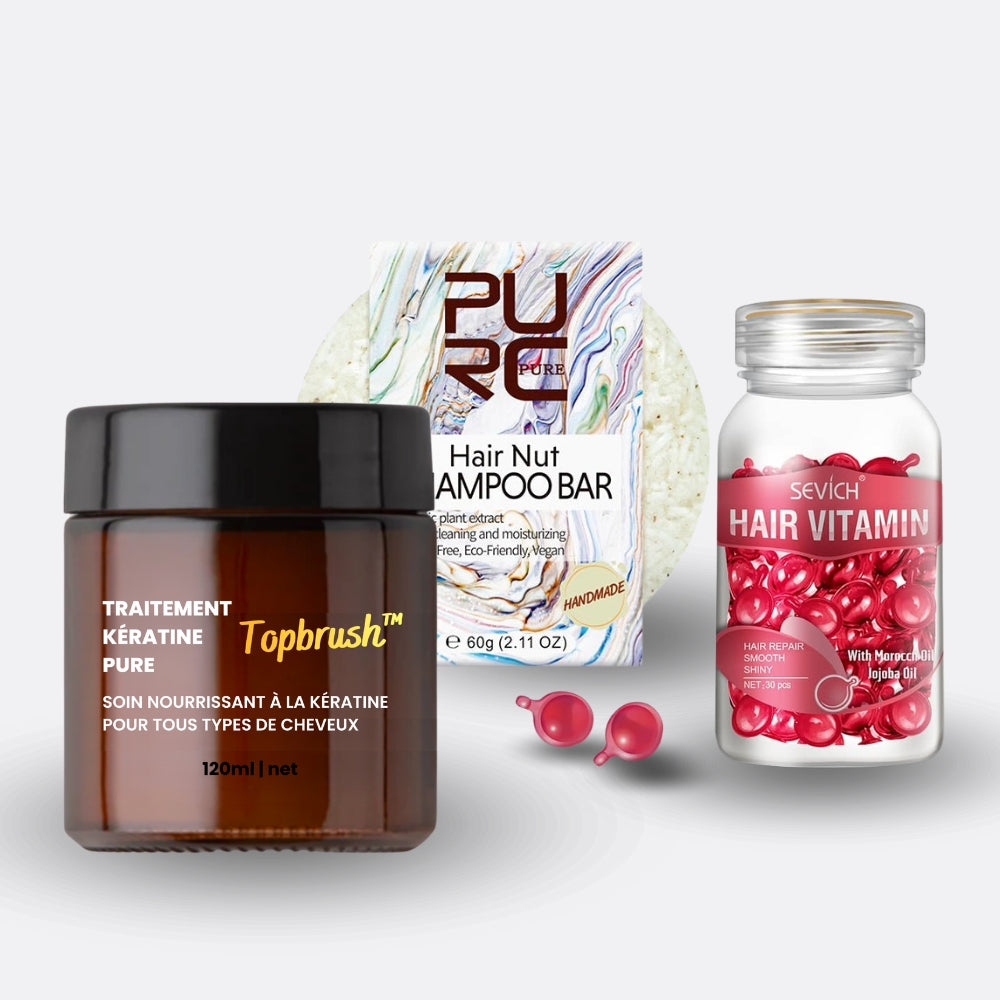 Pack cheveux abîmé topbrush