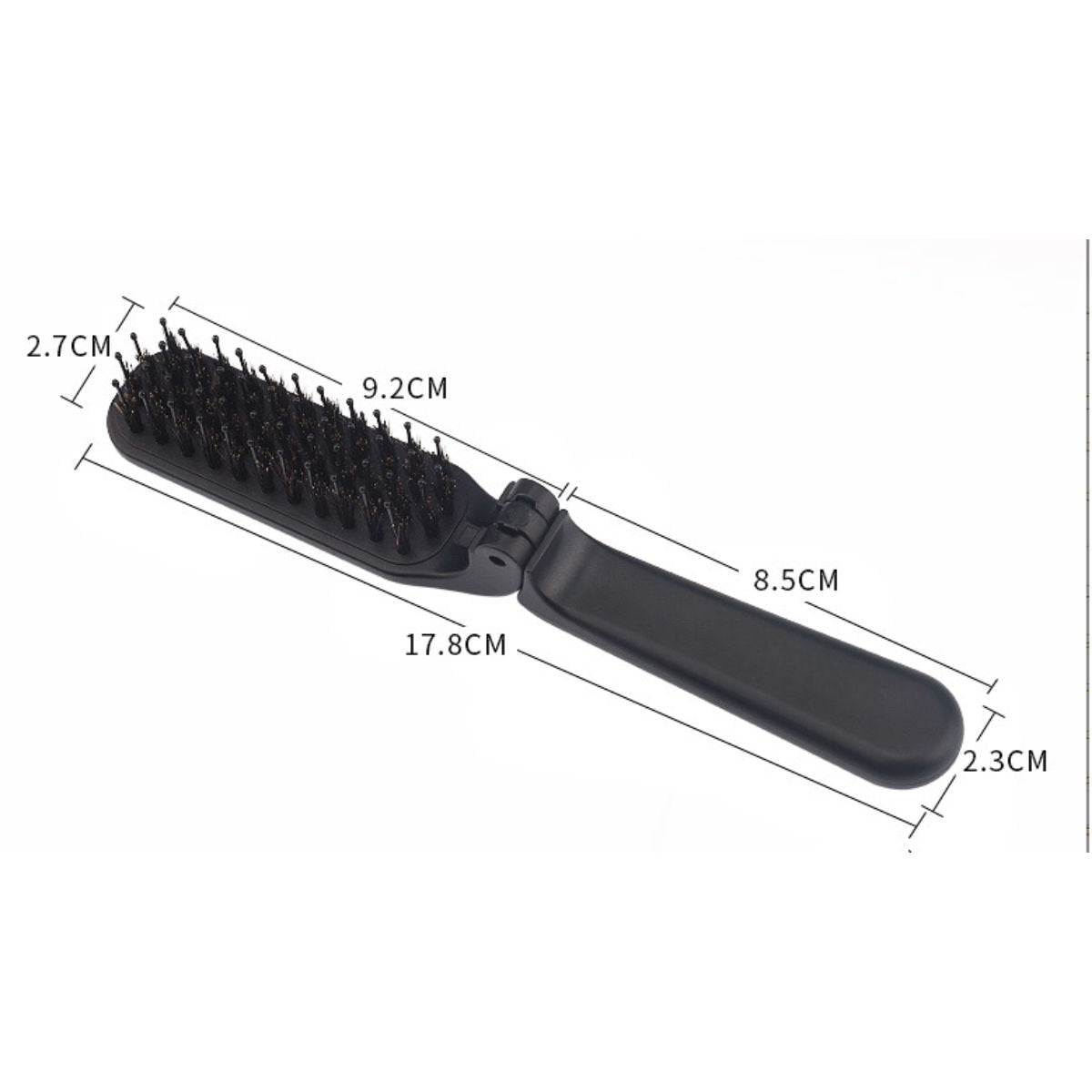 brosse cheveux portable topbrush