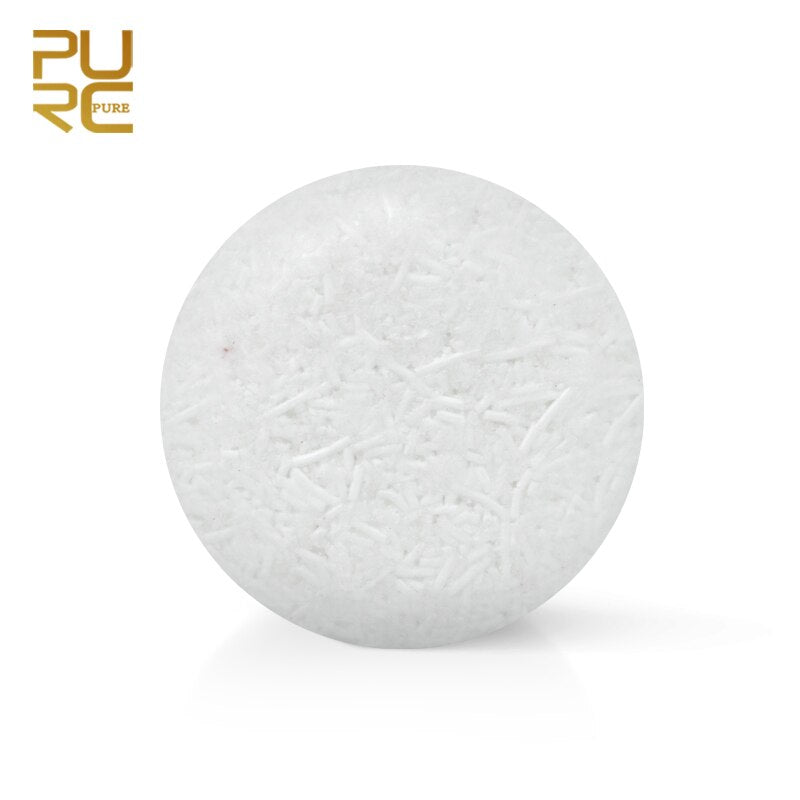 Pure shampoing solide Macaroon "enfants/cheveux traités chimiquement" - topbrush
