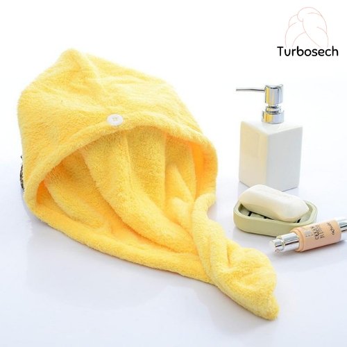 Turbosech - Serviette pour cheveux - topbrush