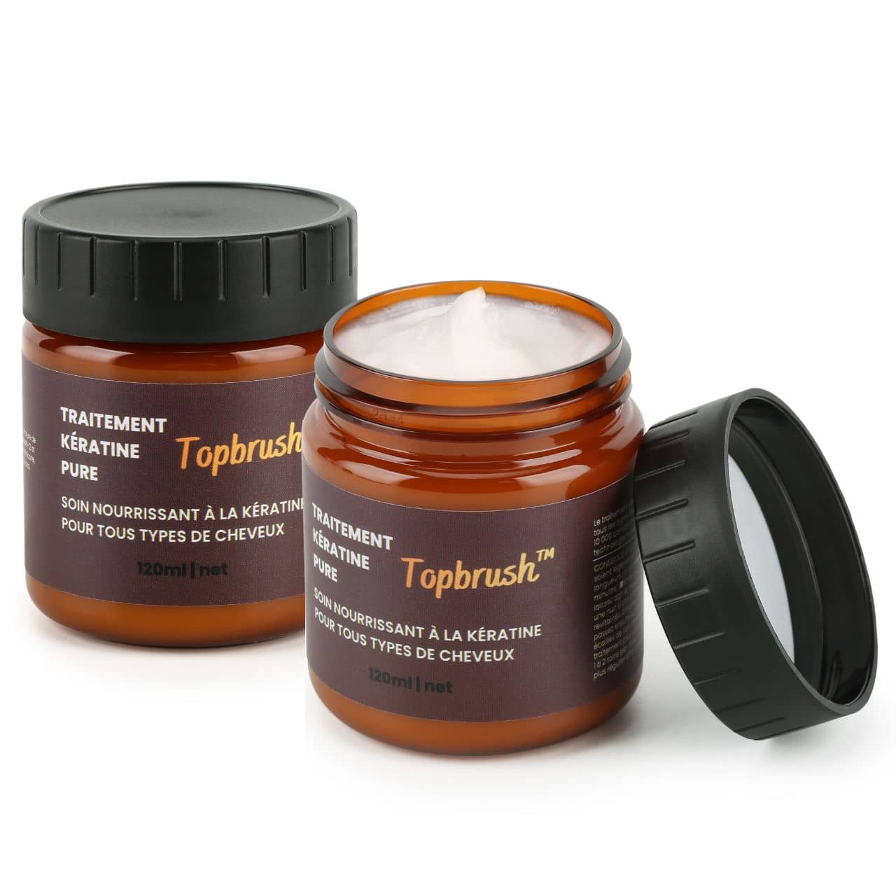 traitement kératine pure topbrush pack duo